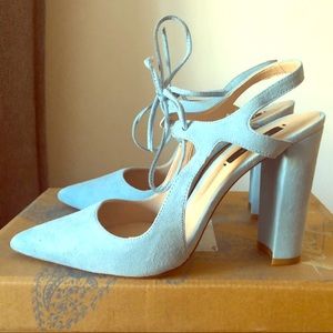 Zara Heel Sandals with bow